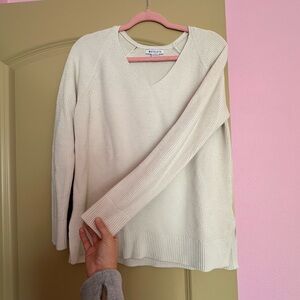 Athleta Hanover Sweater In White